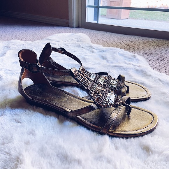 Brown sandals by Coconuts - Picture 4 of 5